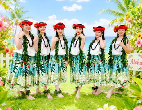 東日本国際大学昌平中学・高等学校 フラダンス部 昌平Uilani hoa hele