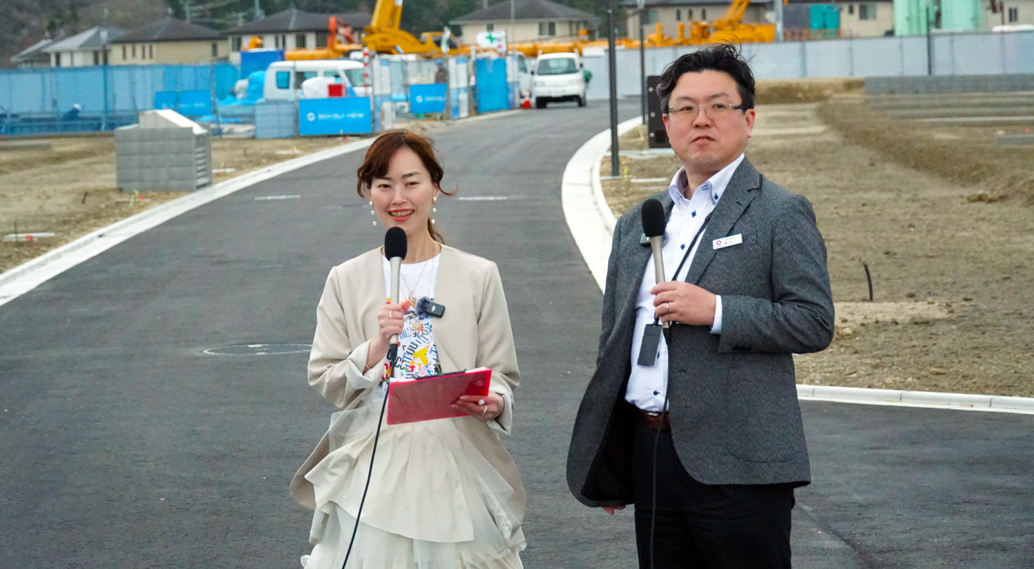 ふくしまFM「SMART LINK LIFE収録の様子」